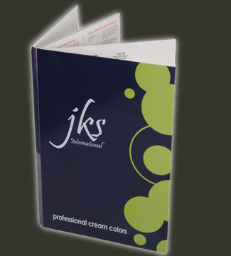 87 - JKS Professional Cream Hair Color Fiber Chart